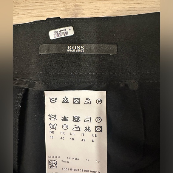 Women’s Hugo Boss Black Dress Slacks Size 6 - Picture 4 of 9